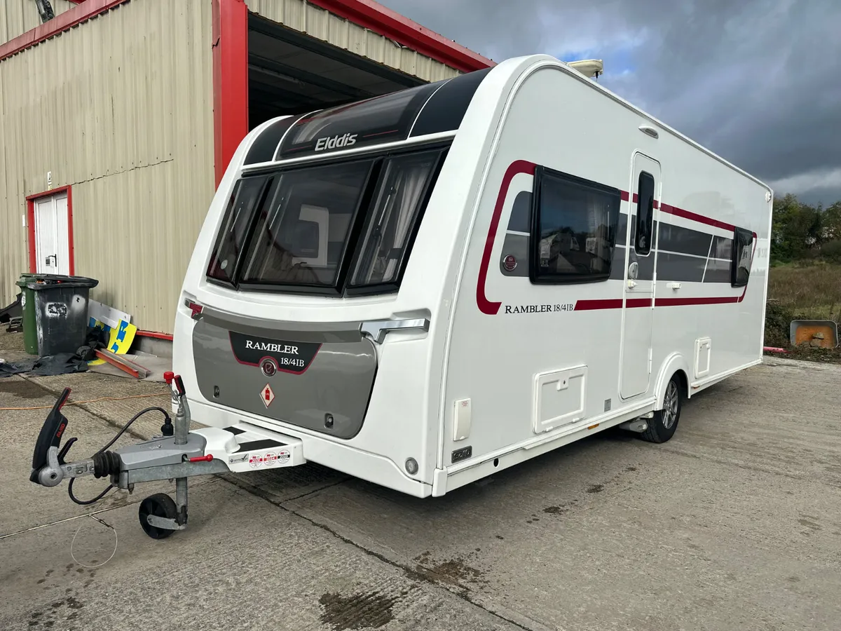 Elddis Rambler back Island bed - Image 1