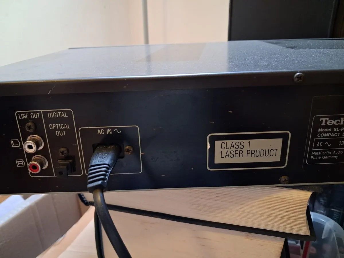 Technics cd players pg480a and 490 - Image 3