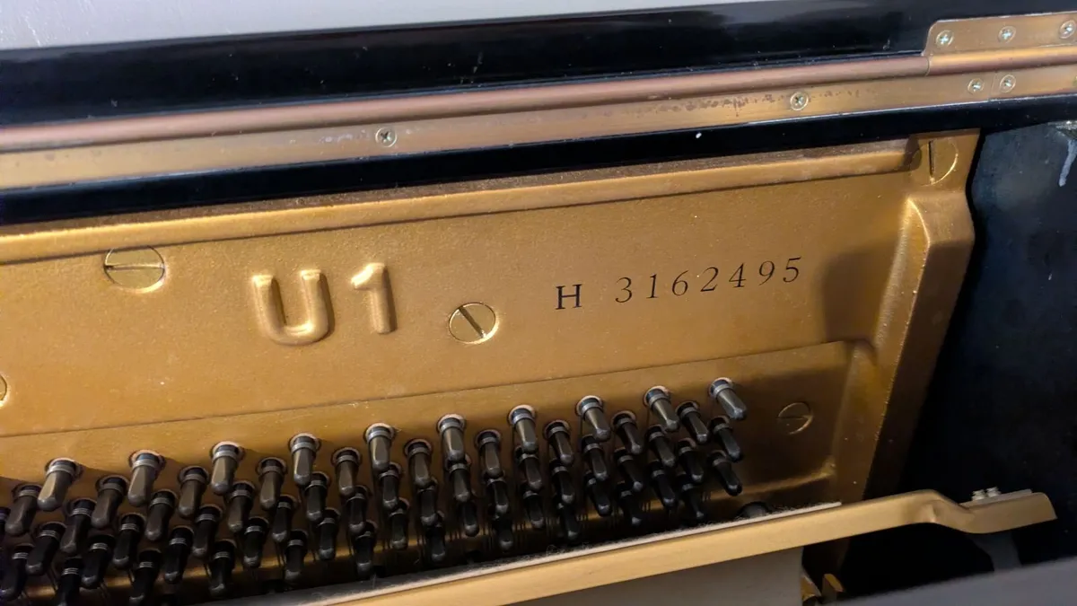 Yamaha upright piano - Image 3