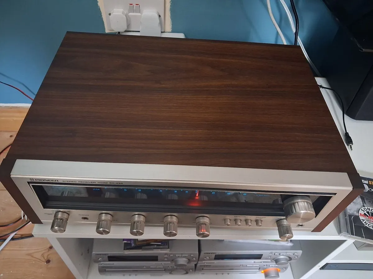 Pioneer sx434 vintage reciever - Image 3