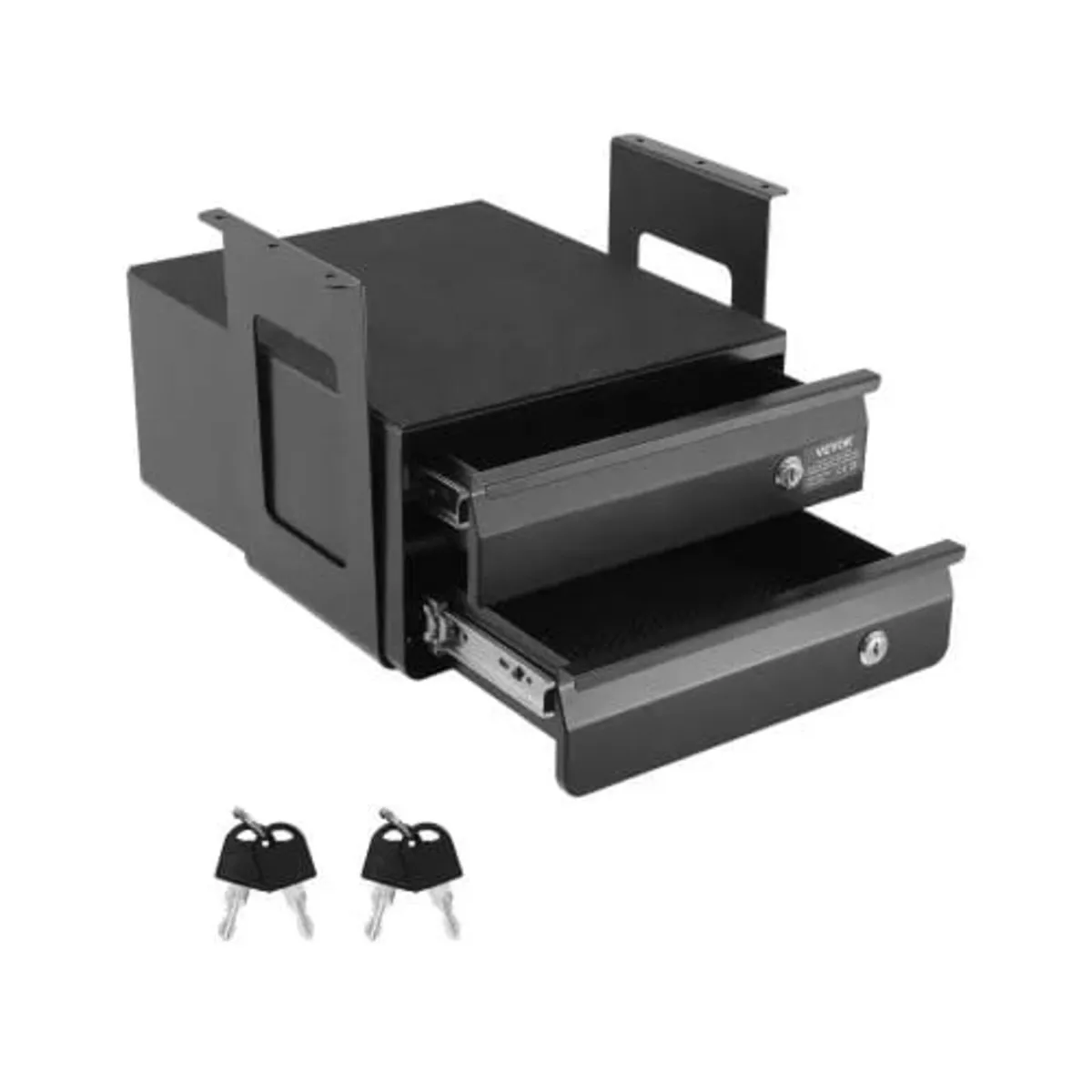 13" Wide Under Desk Drawer Slide Out, Under Table - Image 1
