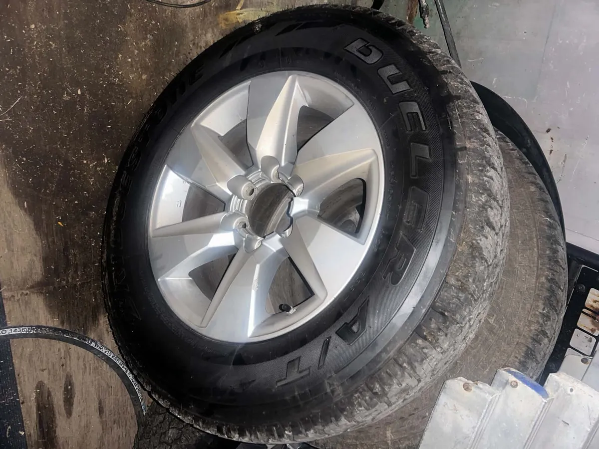 Brand new toyota landcruiser alloys and tyres - Image 3