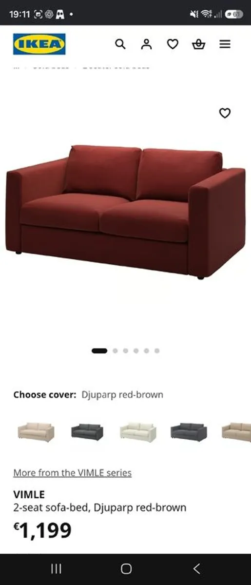 Sofa bed - Image 4