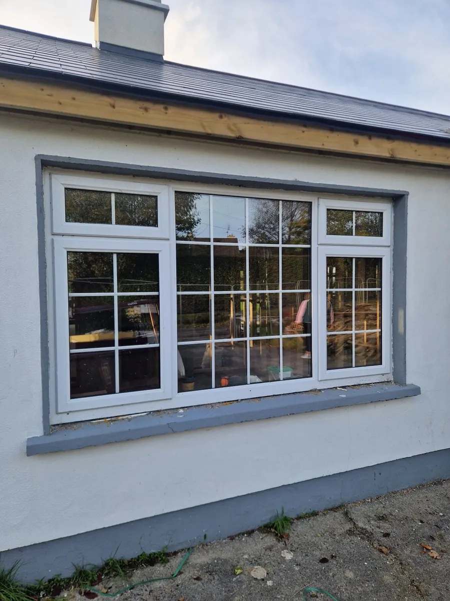 Double glazed white PVC windows - Image 3