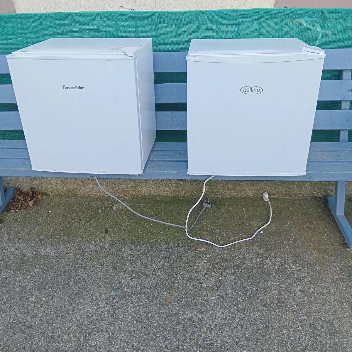 Two small fridges