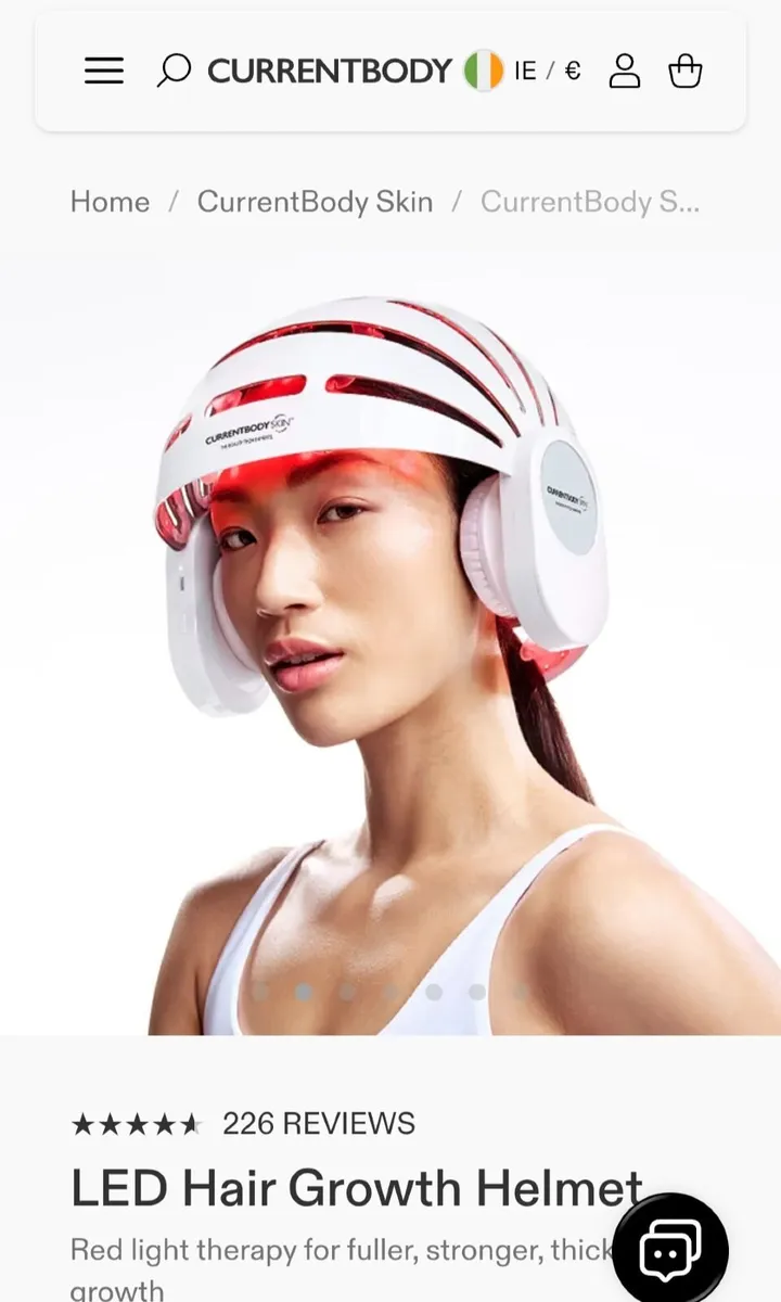 Current body red light scalp helmet - Image 2