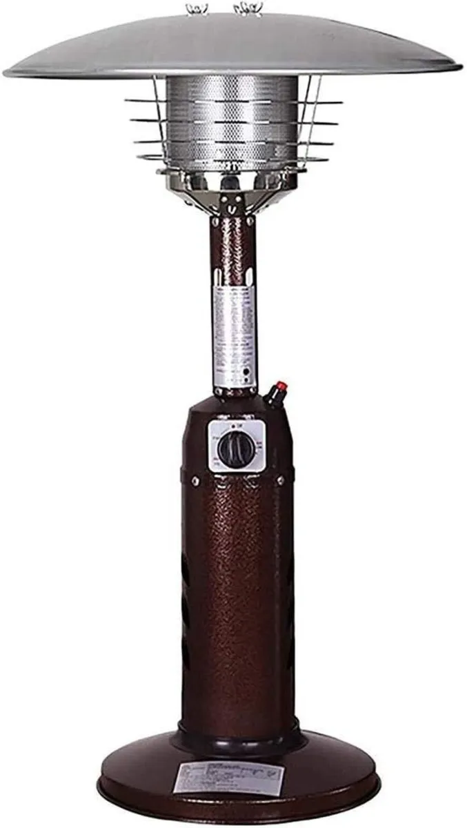 Tabletop Stainless Steel Gas Patio Heater Outdoor - Image 2