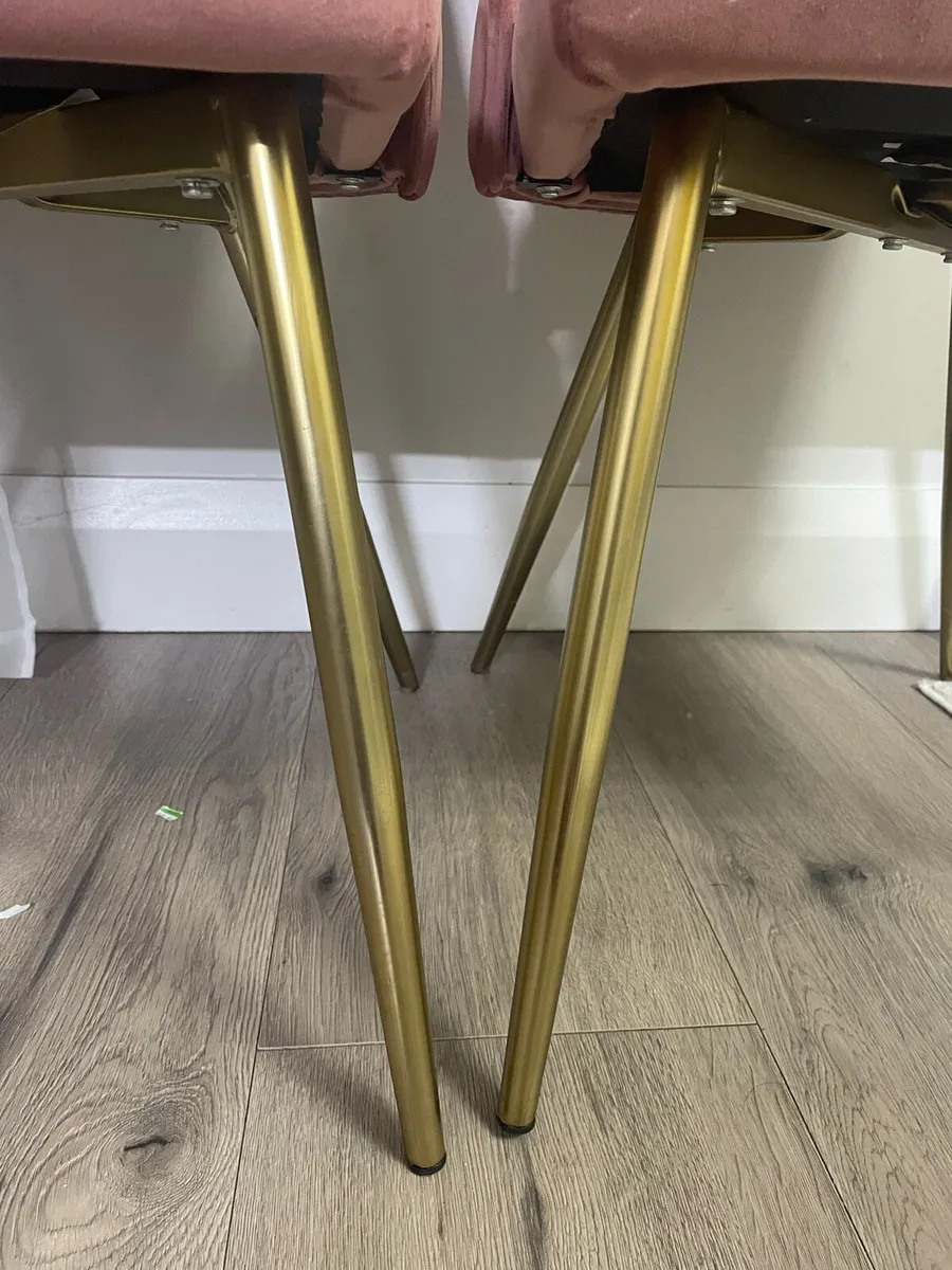 Dining chairs- Blush Pink - Image 2