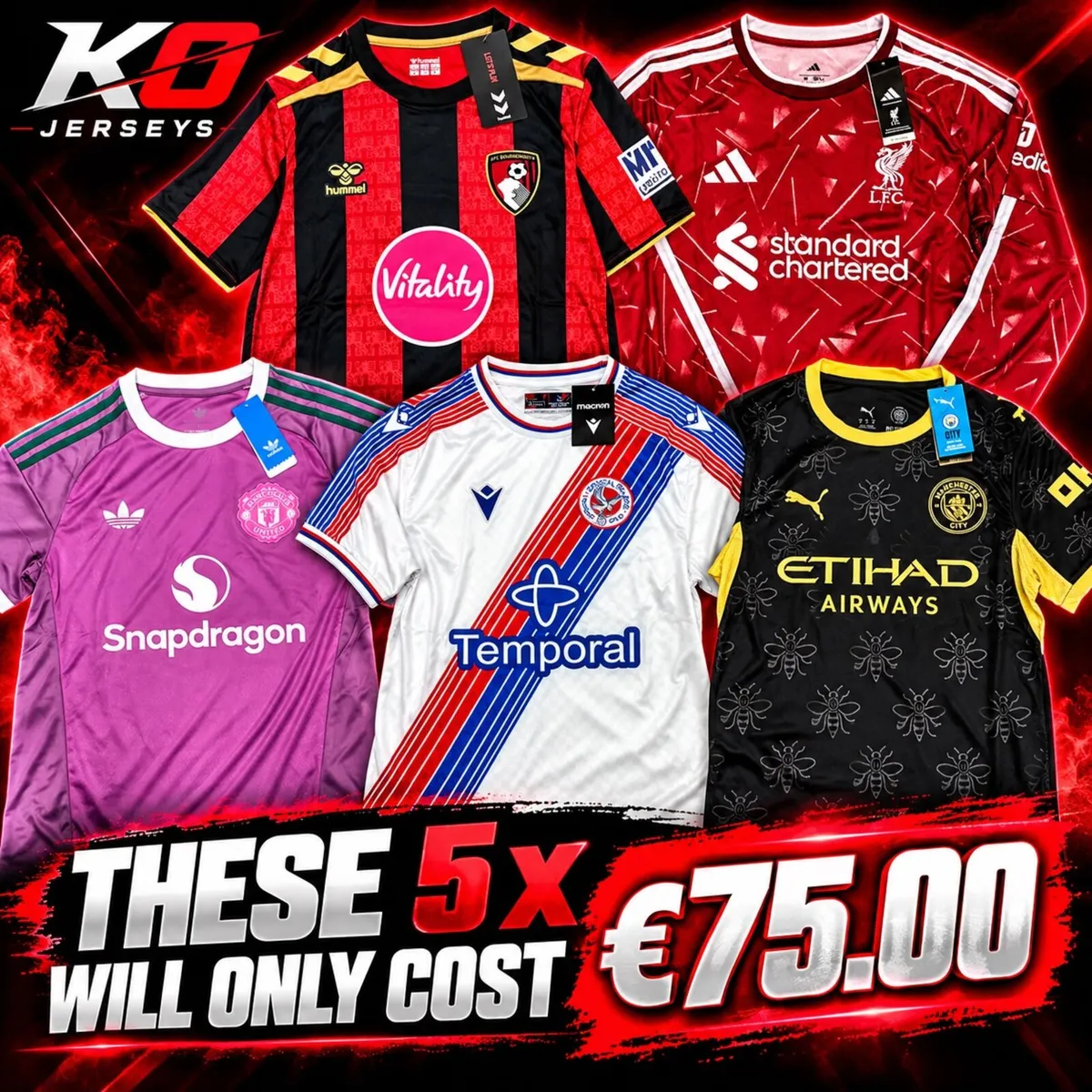 Premier League 26/27 Jerseys Mystery Parcel - Image 1