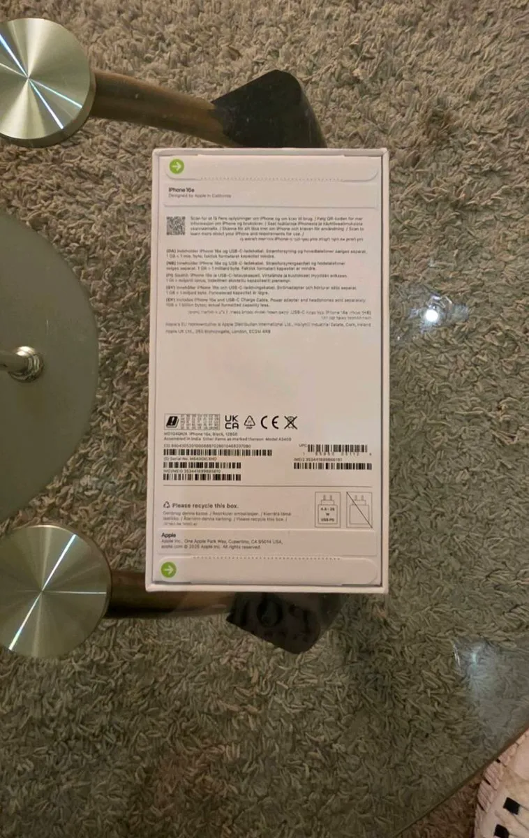 Apple Iphone 16E 128GB IRISH - Image 2