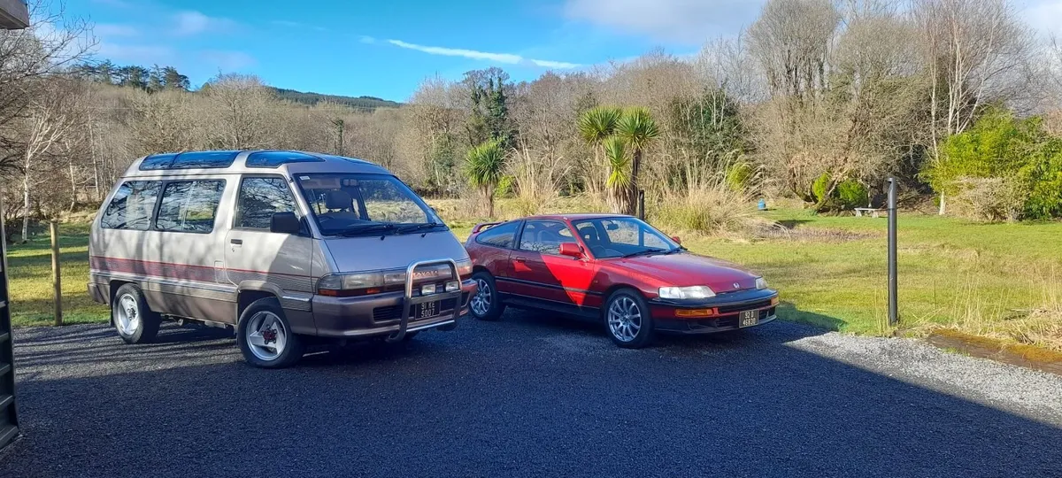 Toyota Townace 4wd. Honda CRX