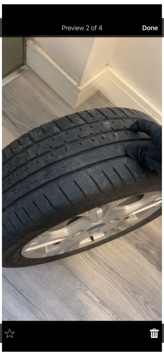 Ford Fiesta 15 inch Alloys - Image 2