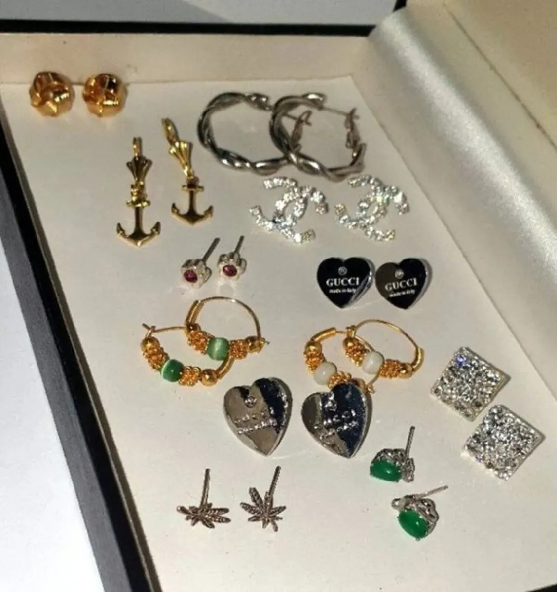 12 Assorted Pairs Earrings-Ex Display - Image 3