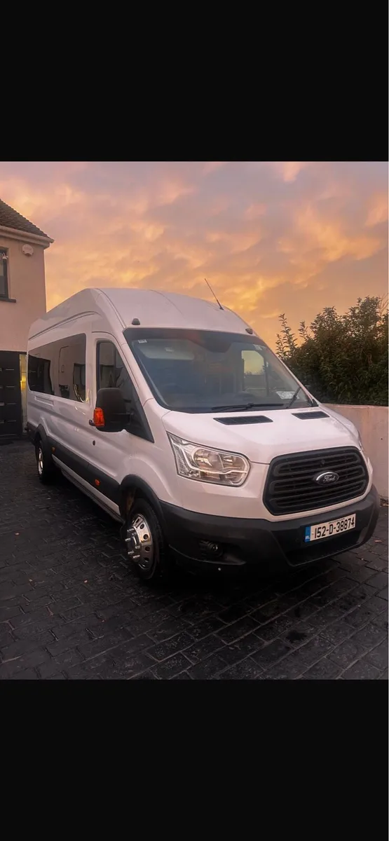 2015 ford transit 16 passenger seats minibus - Image 1