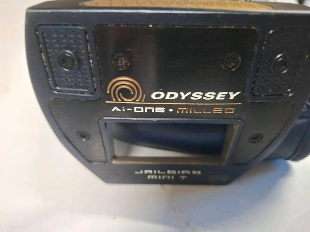 Odyssey I milled Jailbird Mini T Putter - Image 1