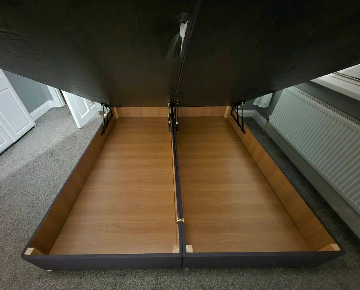 6ft Ottoman Storage Bed - Image 4