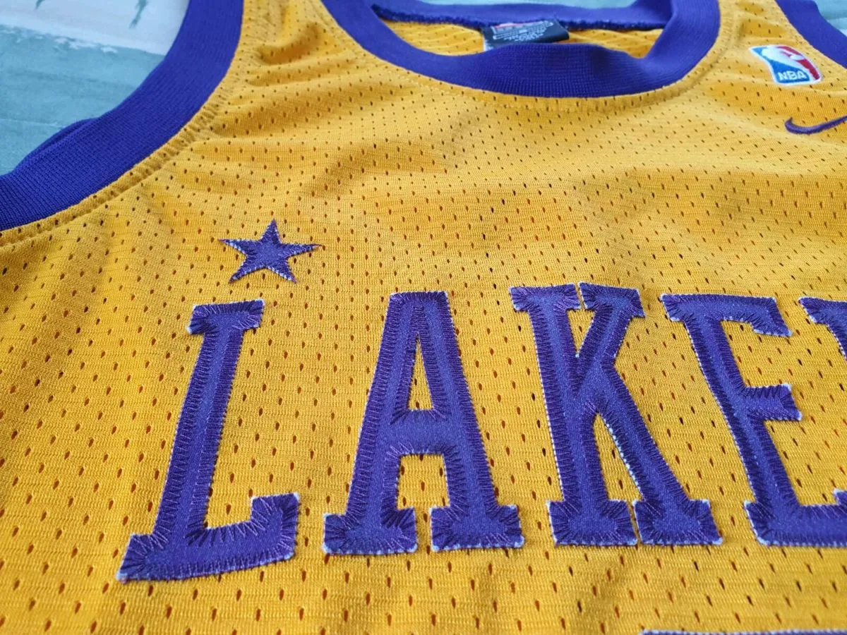 LA Los Angeles Lakers Swingman Home Jersey 2004 XL - Image 3