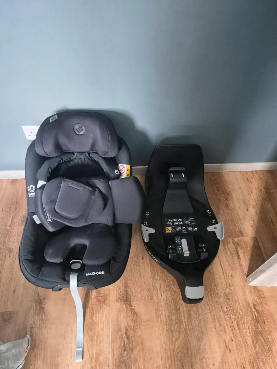 Maxi Cosi  Pearl 360 Authentic Black with FamilyFi - Image 3