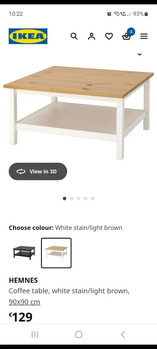 IKEA coffee table - Image 3