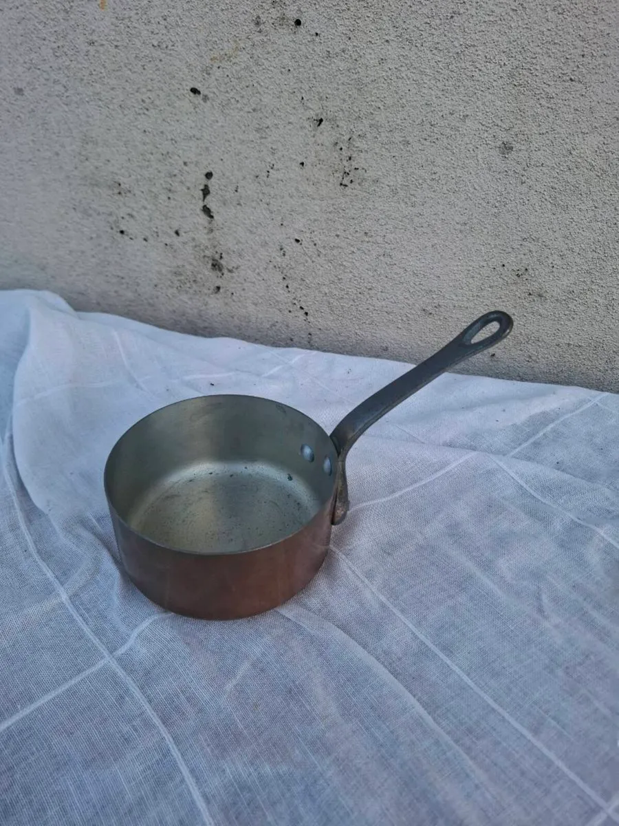 12cm copper pot - Image 1