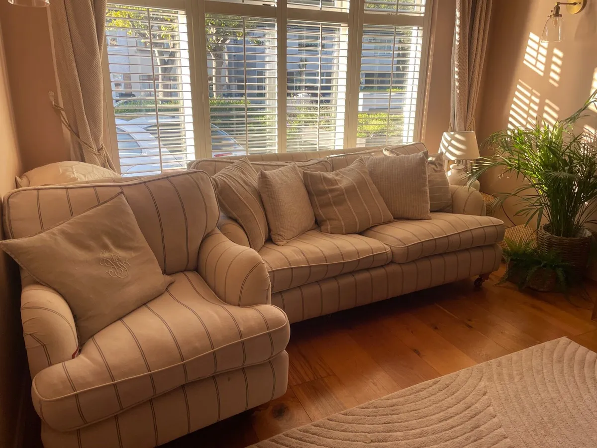 Sofa and chair - Image 1