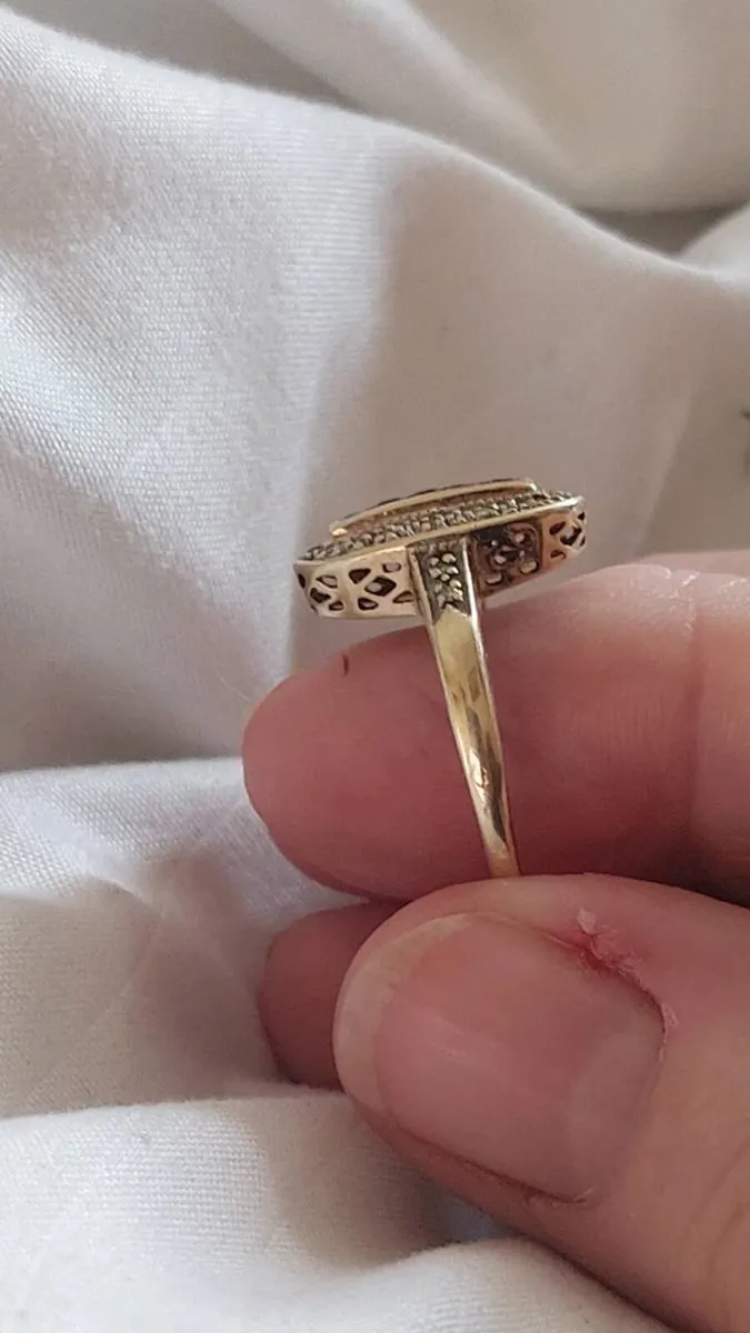 9ct gold ring - Image 4