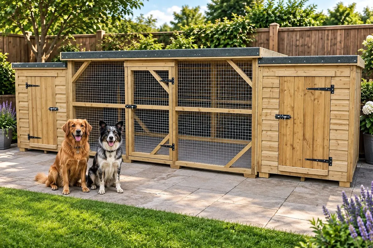 Dog kennel & enclosure - Image 1