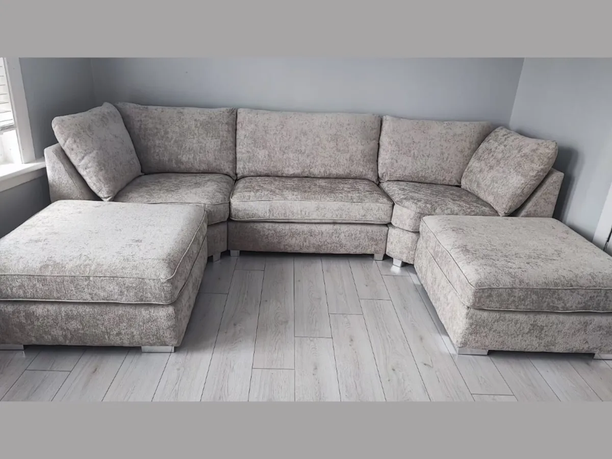 U shaped sofa