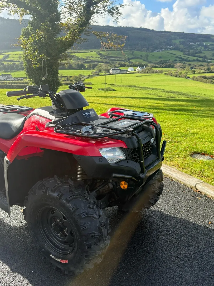 2024 Honda trx 420 FM low hours - Image 3