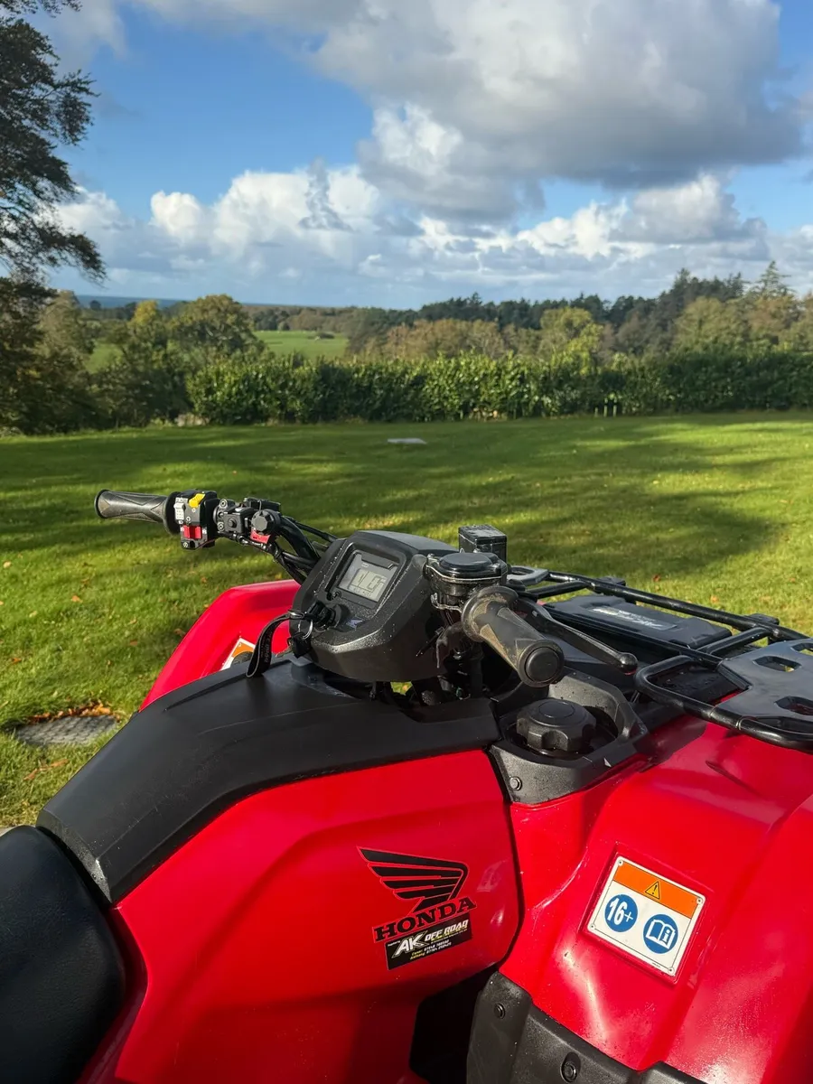 2024 Honda trx 420 FM low hours - Image 4