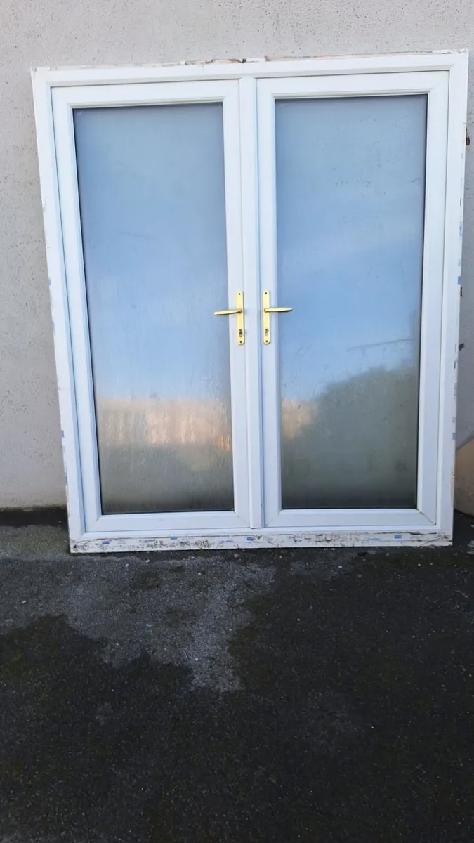 French pvc double  glazed  door - Image 2