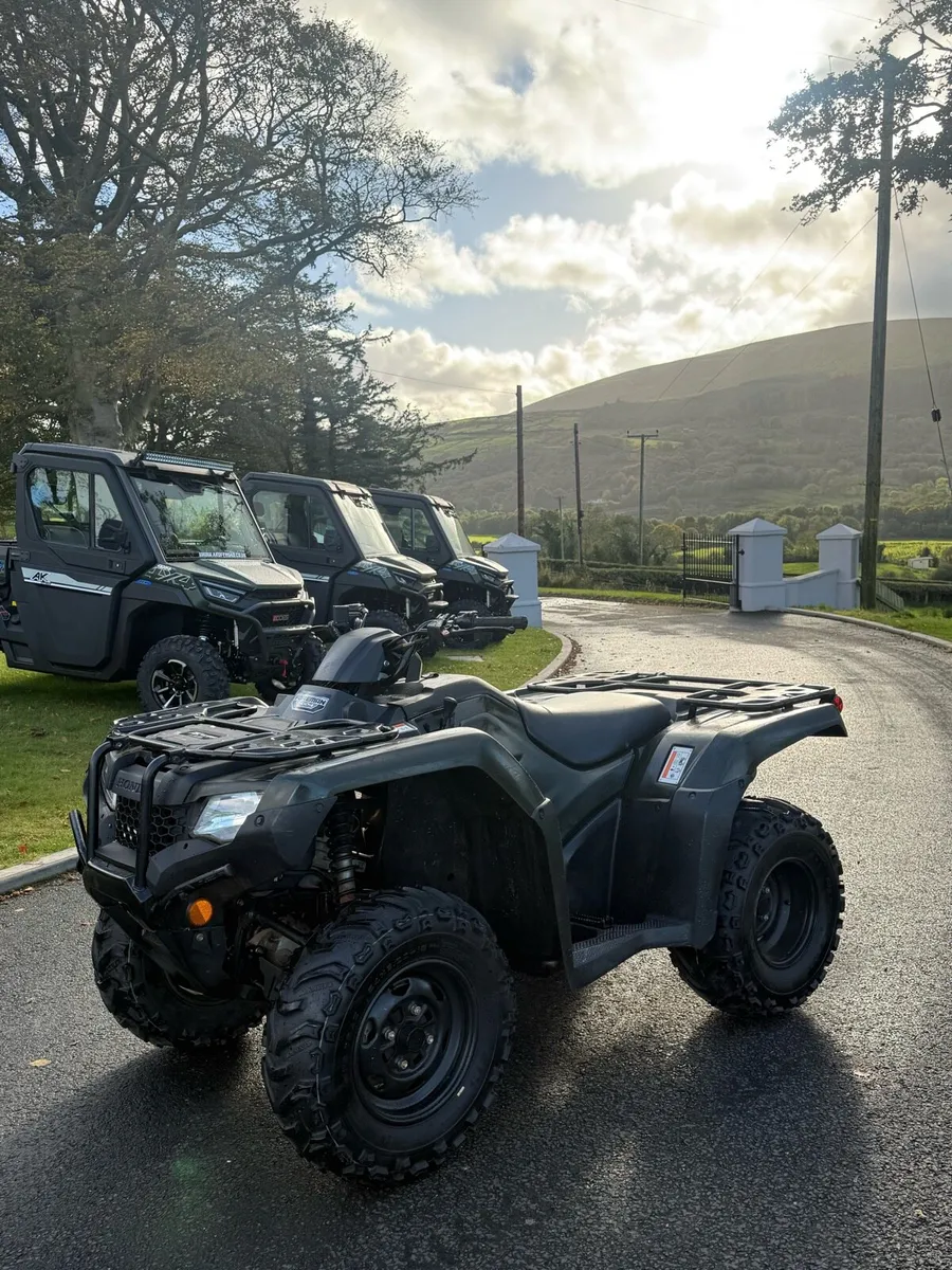 2024 Honda trx 420 FM2 road reg low hours - Image 1