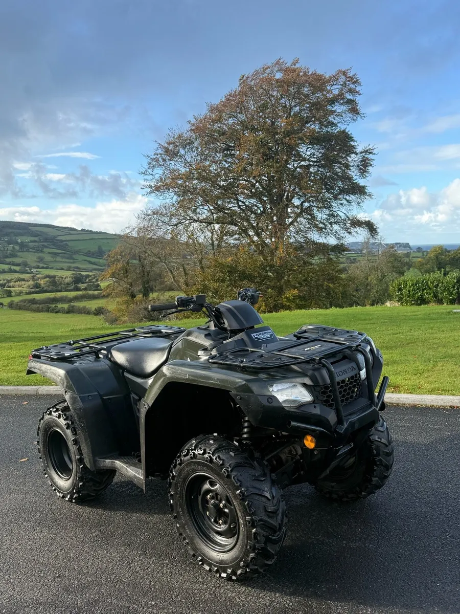 2024 Honda trx 420 FM2 road reg low hours - Image 2