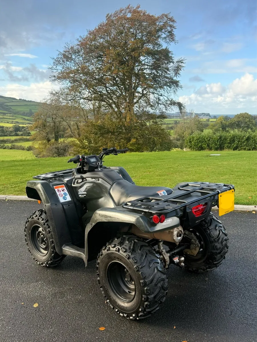 2024 Honda trx 420 FM2 road reg low hours - Image 4