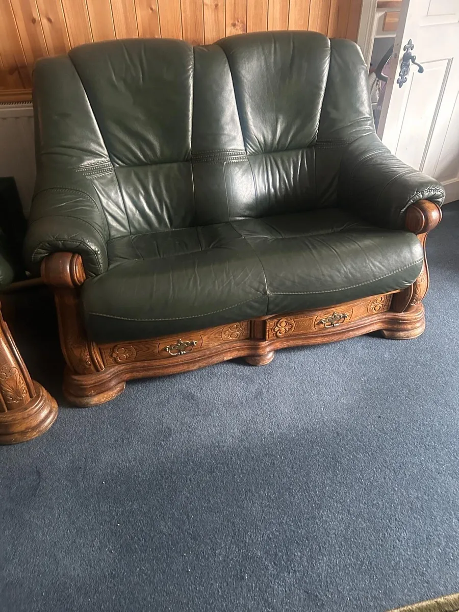 Leather sofa - Image 4