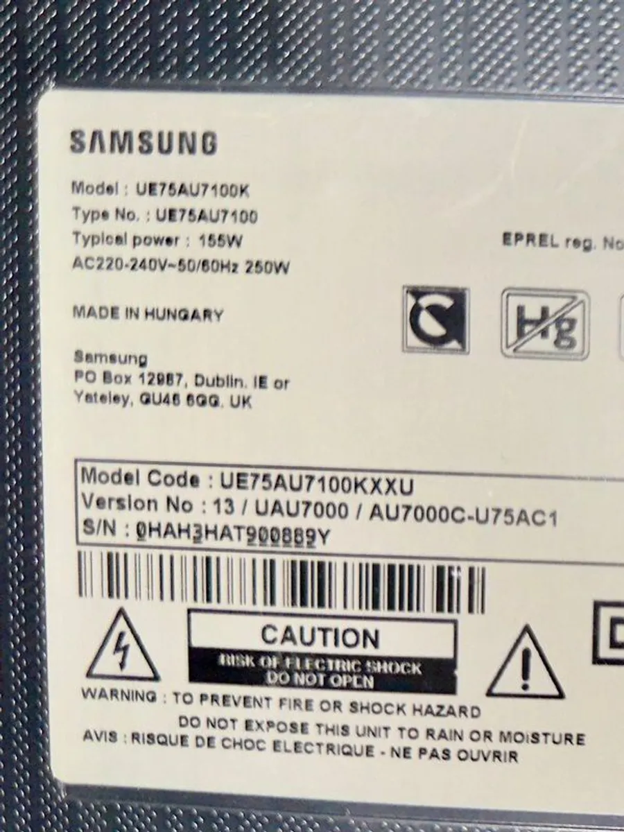 Samsung 75" 4K UHD Smart TV - Image 3
