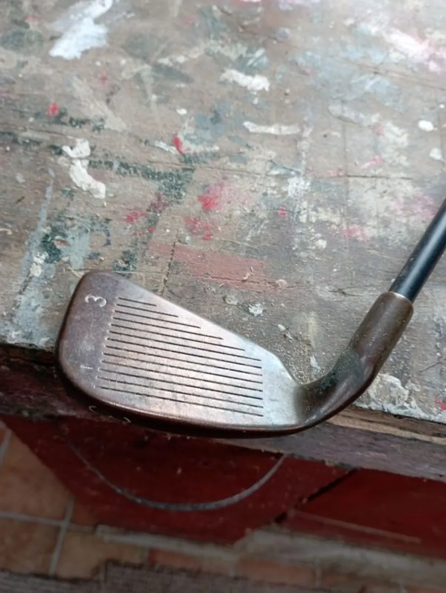 Vintage RARE PING ISI Beryllium Copper irons - Image 2