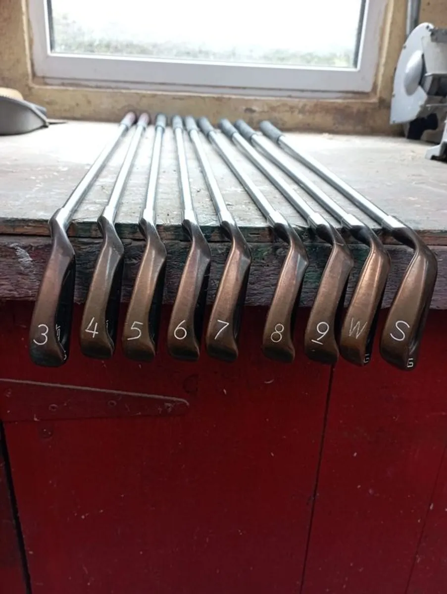 Vintage RARE PING ISI Beryllium Copper irons - Image 3