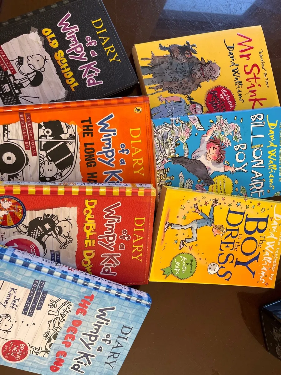 Selection of David Williams & Diary of a Wimpy Kid