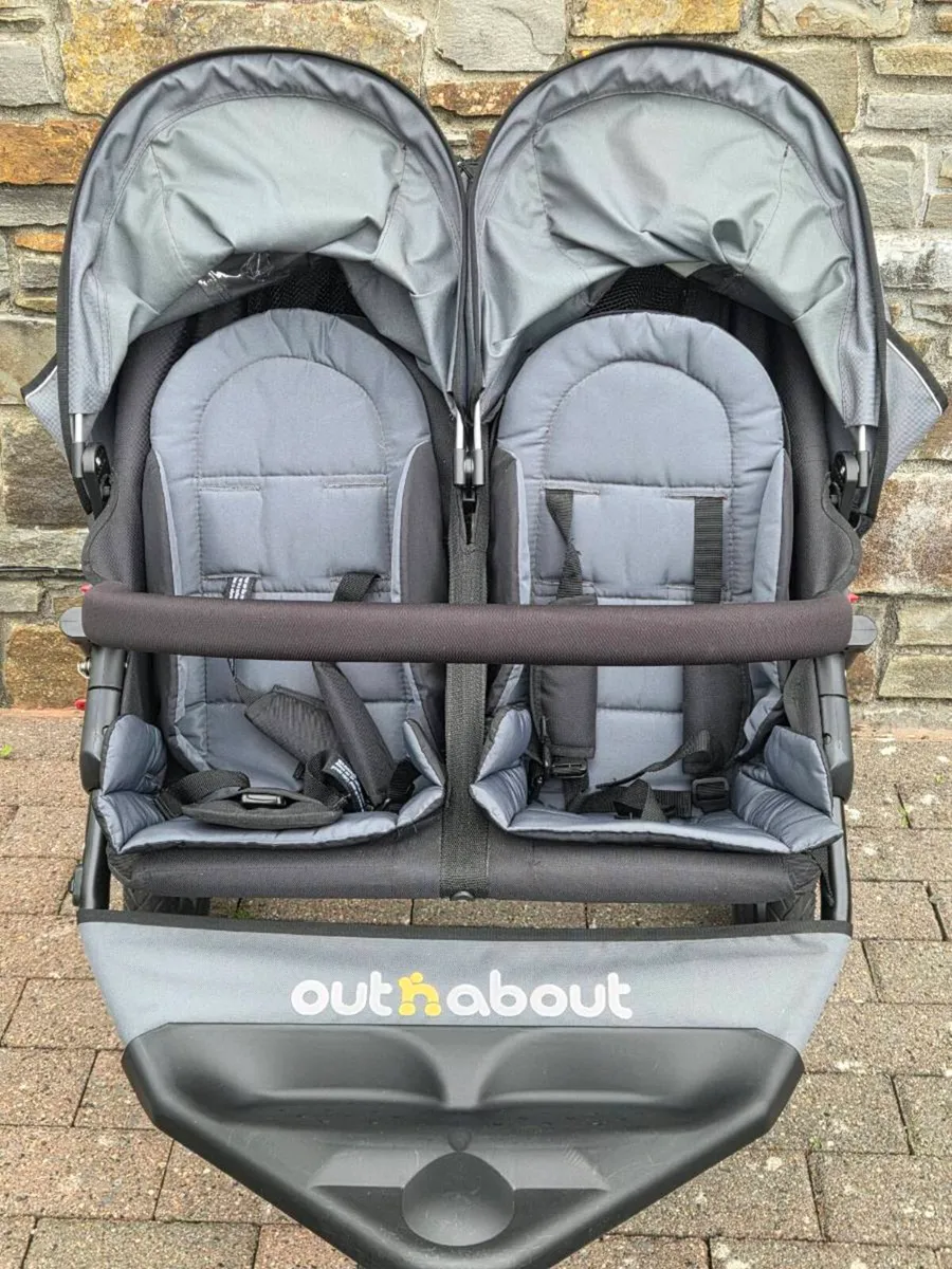 Out & About Double buggy - Image 1