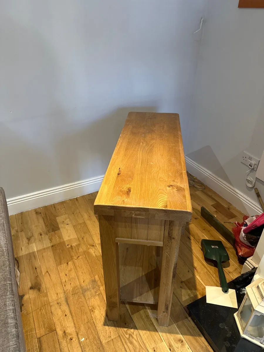 Furniture solid oak table - Image 2