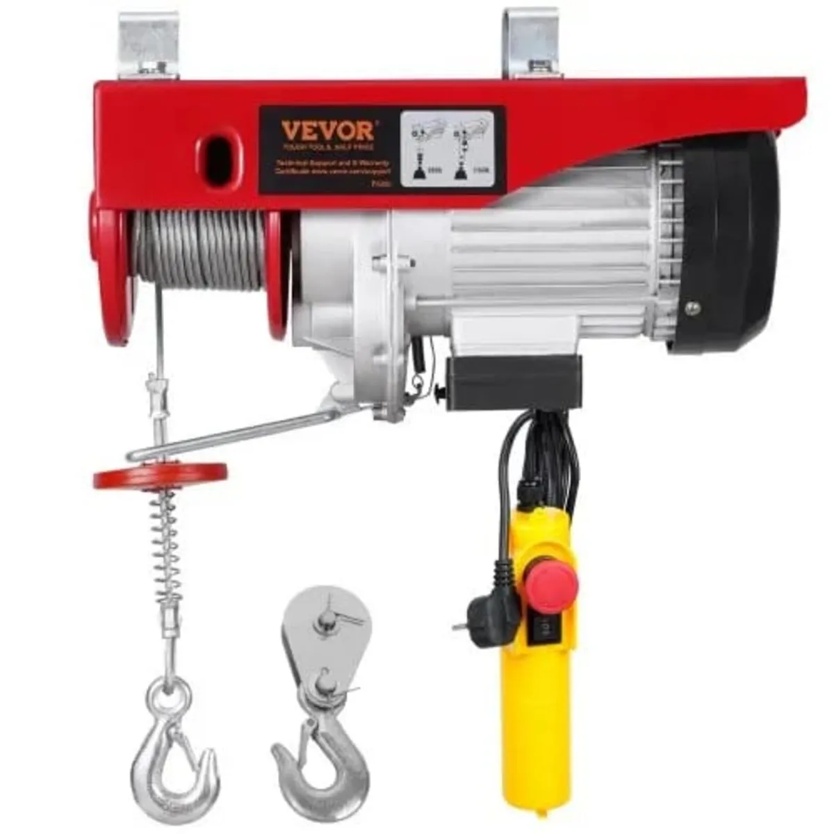 Electric Hoist Crane Winch 798.3 kg with 426.7 cm - Image 1