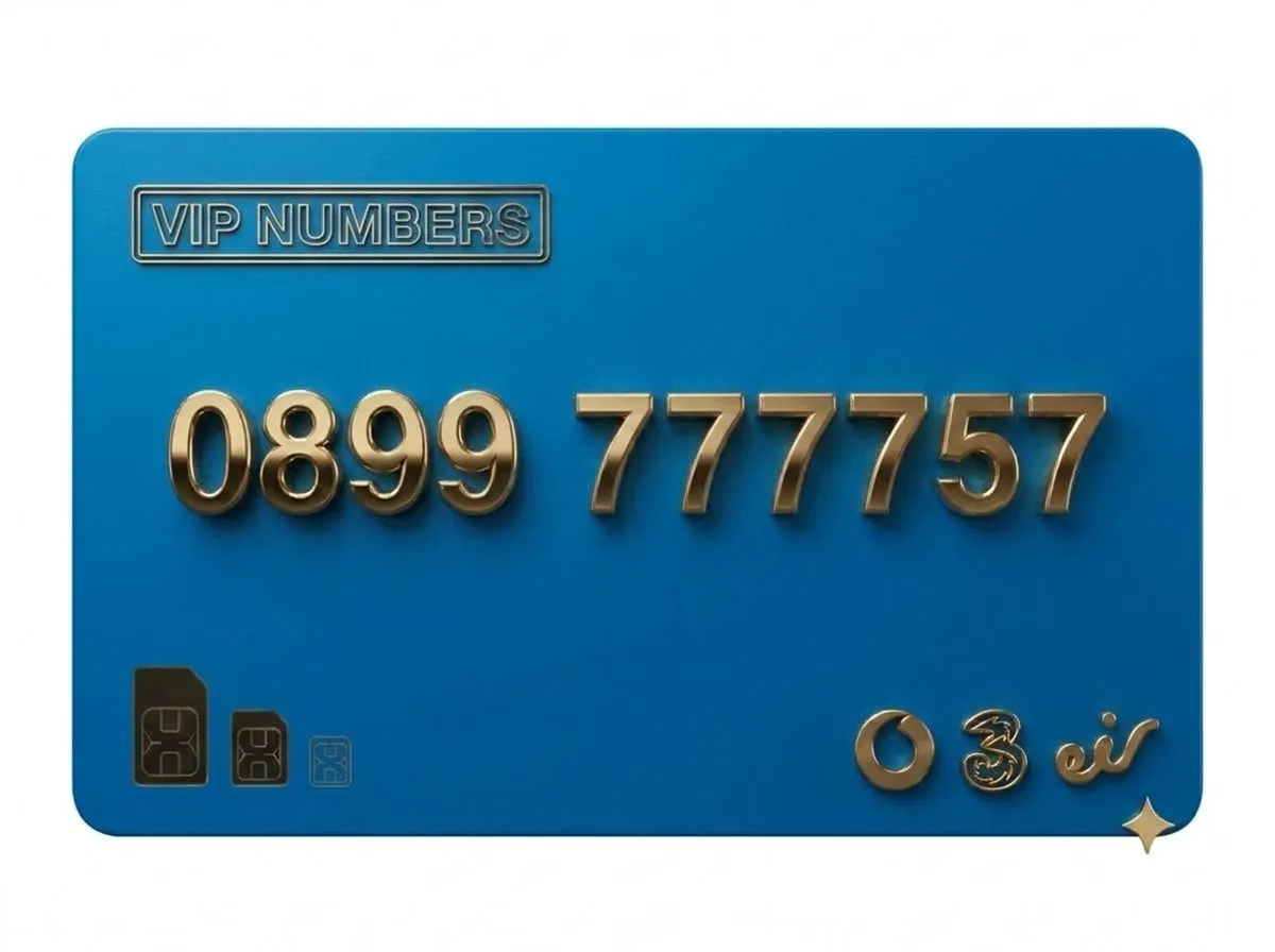 77777 VIP Golden number 💎 Easy Memorable Rare sim - Image 2