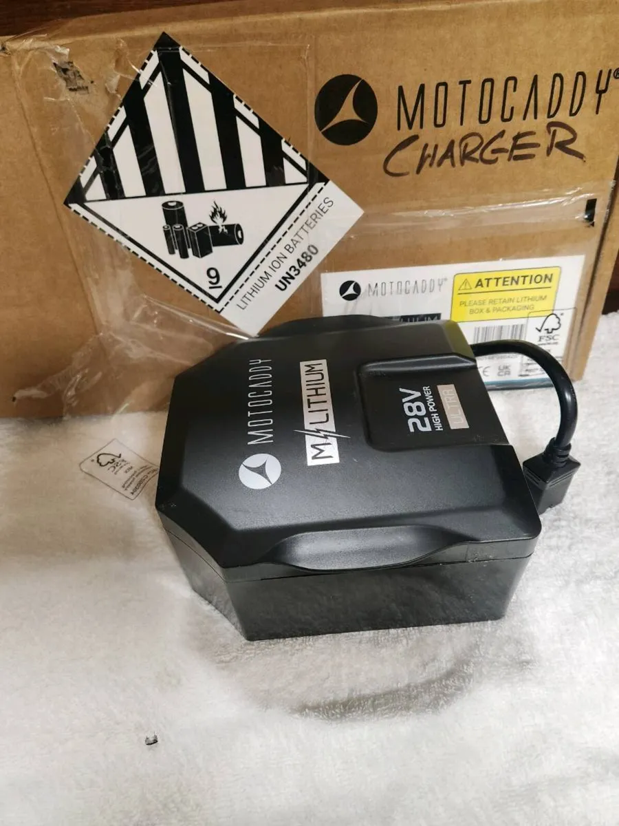 New Motocaddy Battery and charger