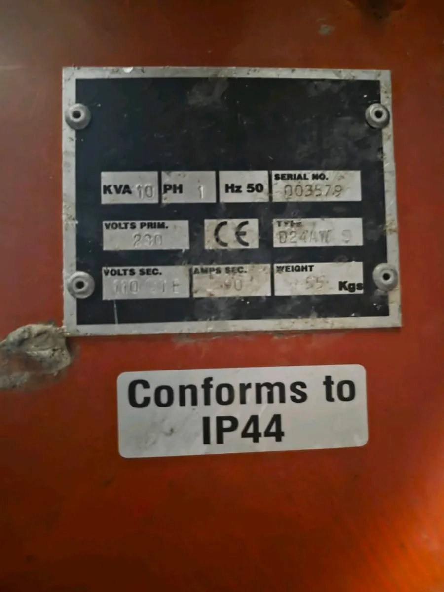 10kVA 110V Site Transformer – 6 Outlets - Image 4