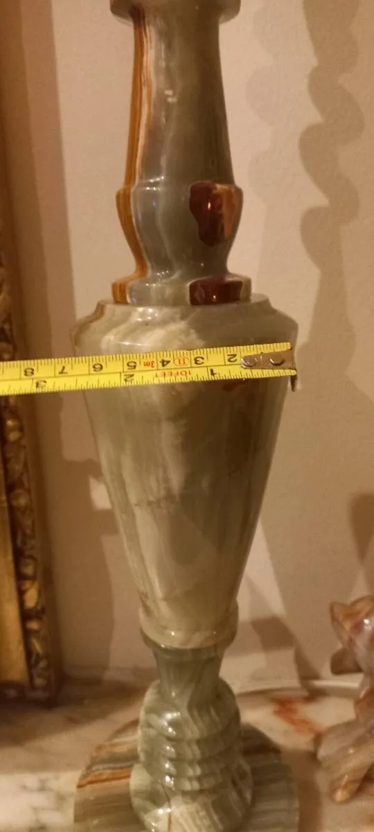 Vintage ONYX  lamp - Image 4