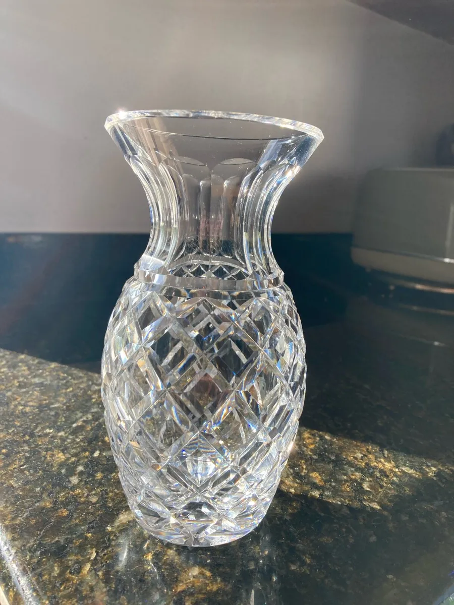 Waterford Crystal pineapple 7” vase - Image 1