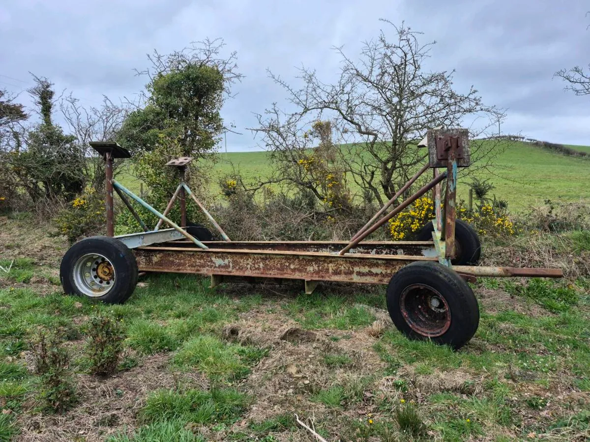 Boat trailer for yard, heavy duty yacht cradle - Image 3