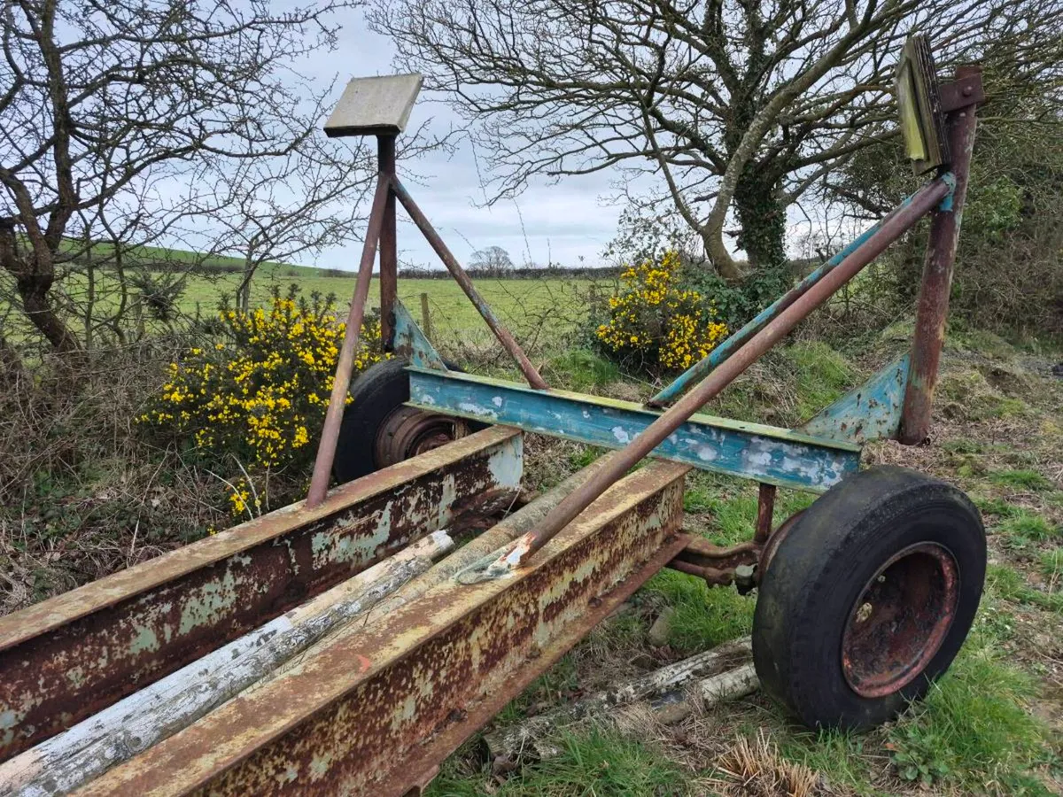 Boat trailer for yard, heavy duty yacht cradle - Image 4