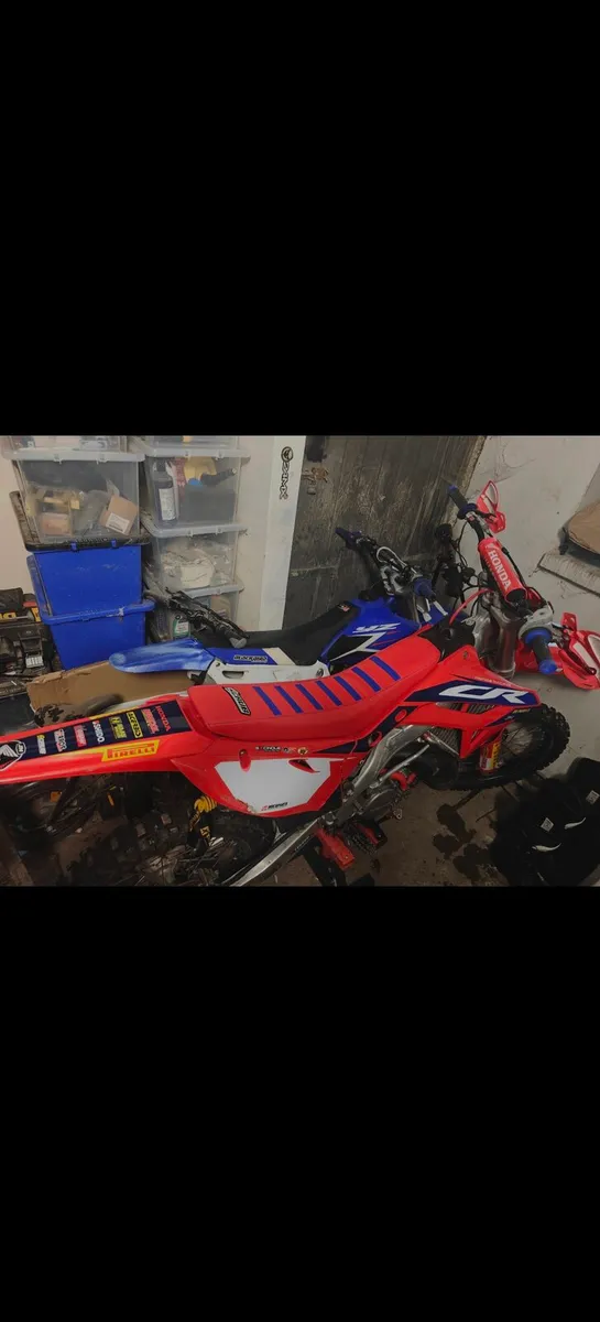 2003 HONDA CR125R + 2000 YAMAHA YZ80 - Image 2